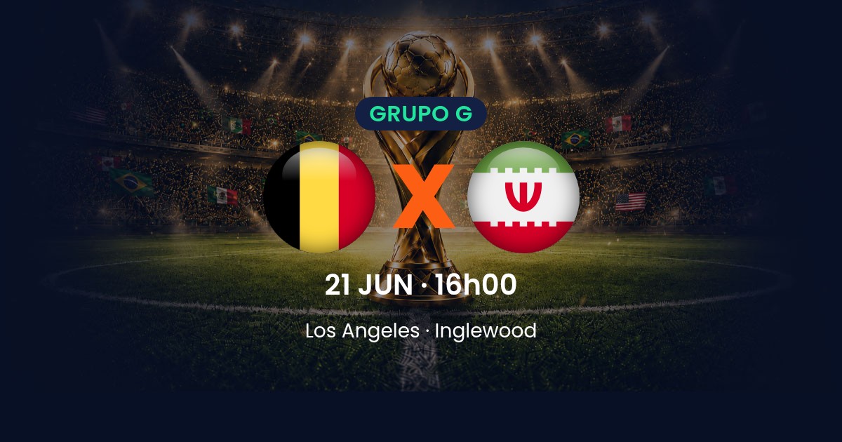 Bélgica x Irã: onde assistir ao vivo, horário e prováveis escalações pela Copa do Mundo 2026