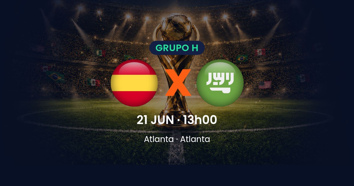 Espanha x Arábia Saudita: tudo sobre o jogo da 2ª rodada do Grupo H