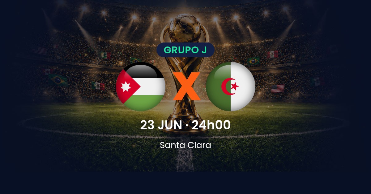 Jordânia x Argélia: duelo decisivo pela 2ª rodada do Grupo J