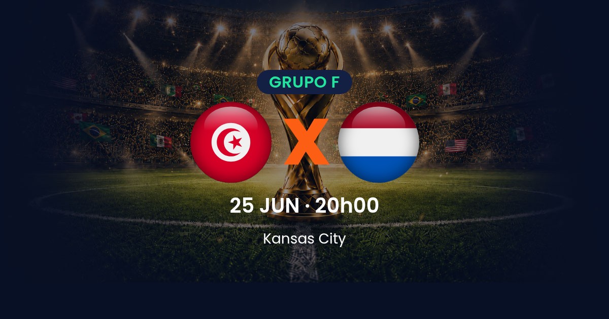 Tunísia x Holanda: onde assistir, horário e prováveis escalações pela Copa do Mundo 2026