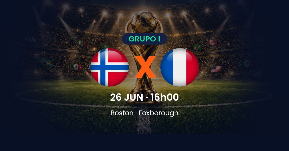 Noruega x França: duelo de líderes no Grupo I da Copa do Mundo 2026