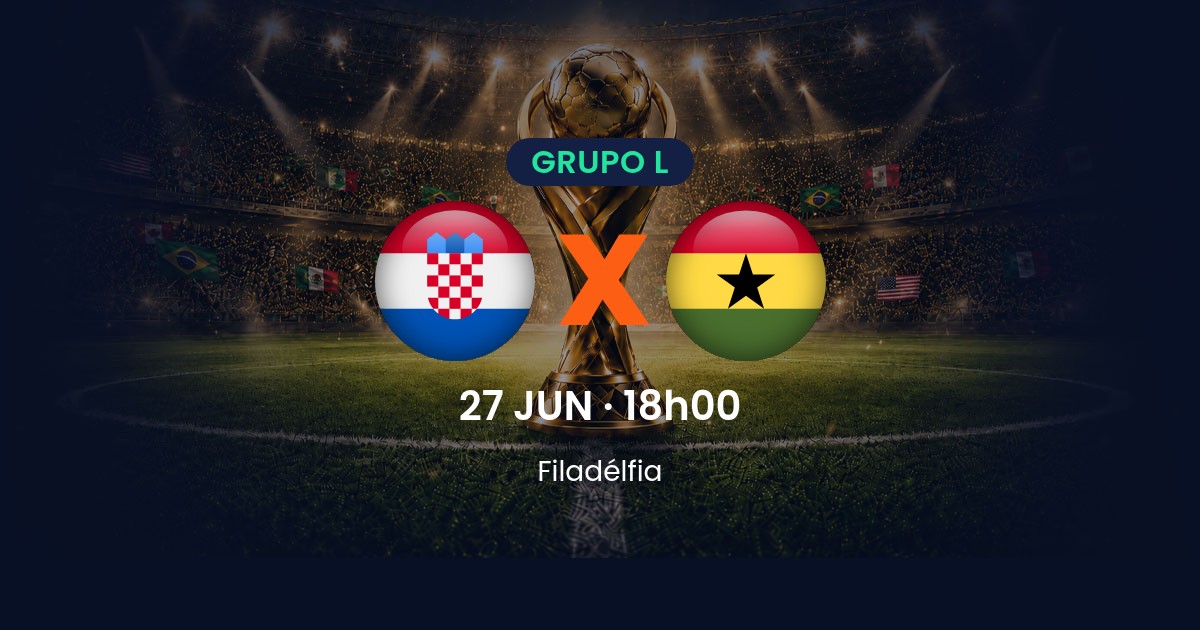 Croácia x Gana: tudo sobre o jogo da 3ª rodada do Grupo L