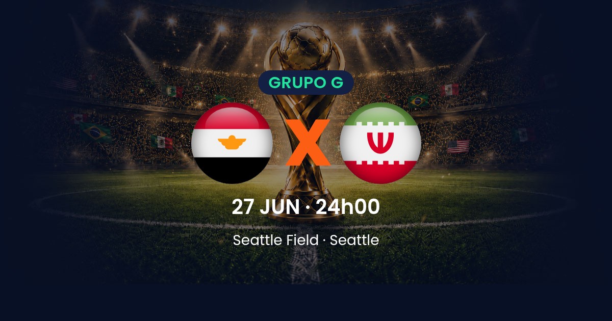 Egito x Irã: prévia da 3ª rodada do Grupo G da Copa do Mundo 2026