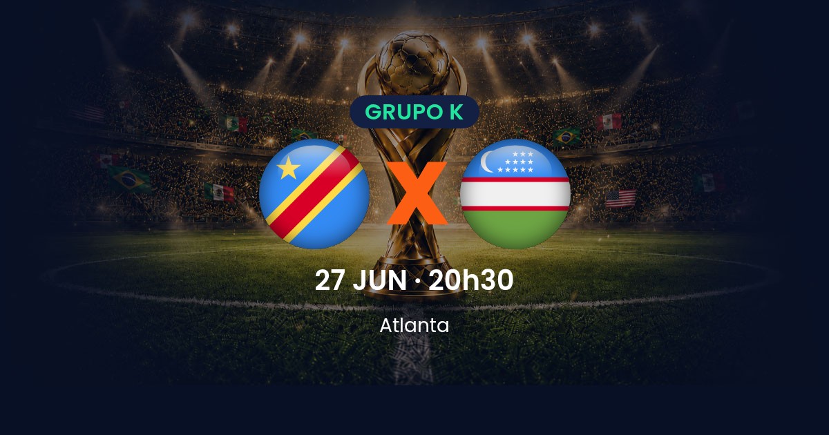RD Congo x Uzbequistão: prévia da 3ª rodada do Grupo K da Copa do Mundo 2026